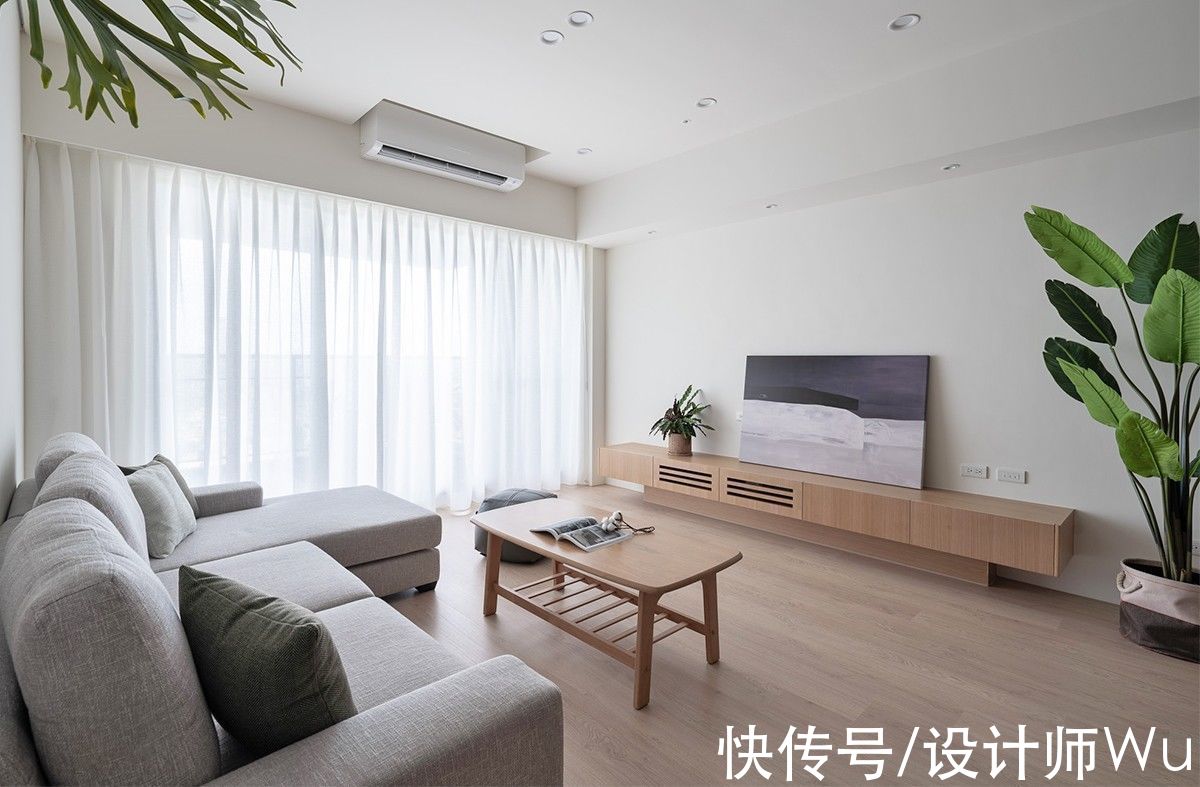 全室|扬州110㎡轻暖无印风住宅，以留白收藏生活风景