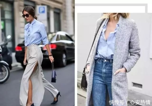 春天把这两种颜色穿在一起,你看起来又贵气又时髦,热巴都在穿