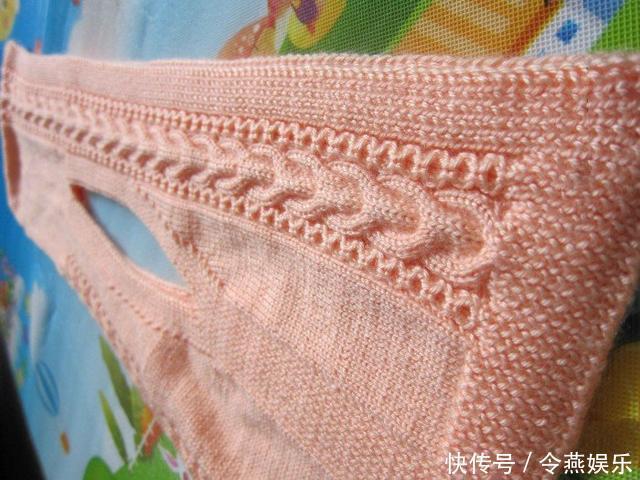 潮到不行的带帽开襟儿童小罩衫,附文字教程与图解