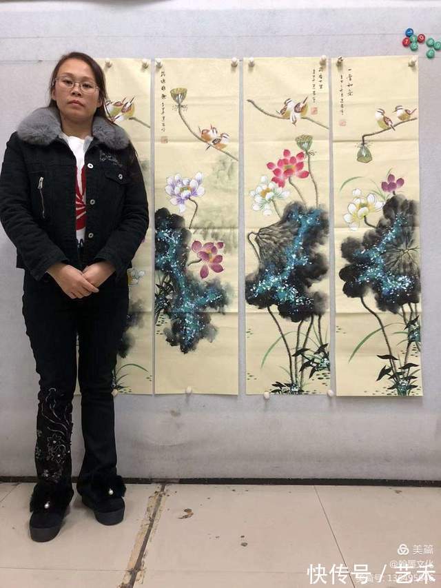 唐建芳&唐建芳-中国青年实力派女画家