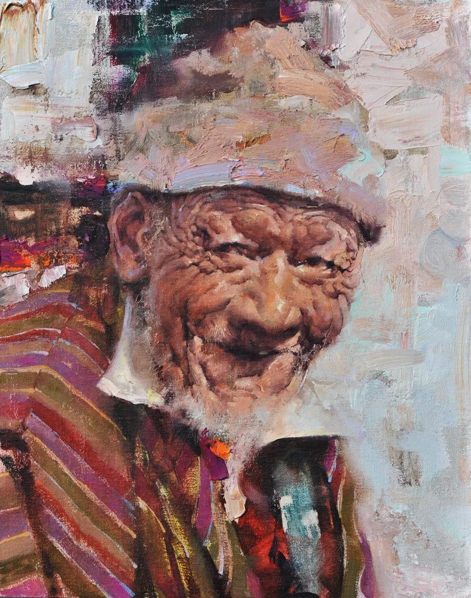 jeffrey|他的油画笔触粗犷又细腻,透着一种不可言说的美