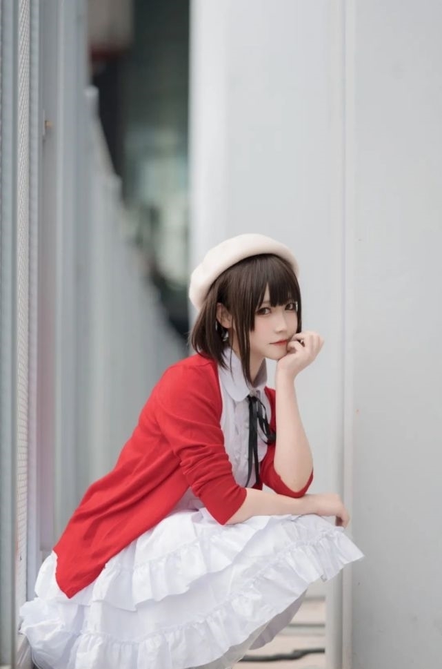 cos|cos:路人女主圣人惠cos正片@?桃景三酪
