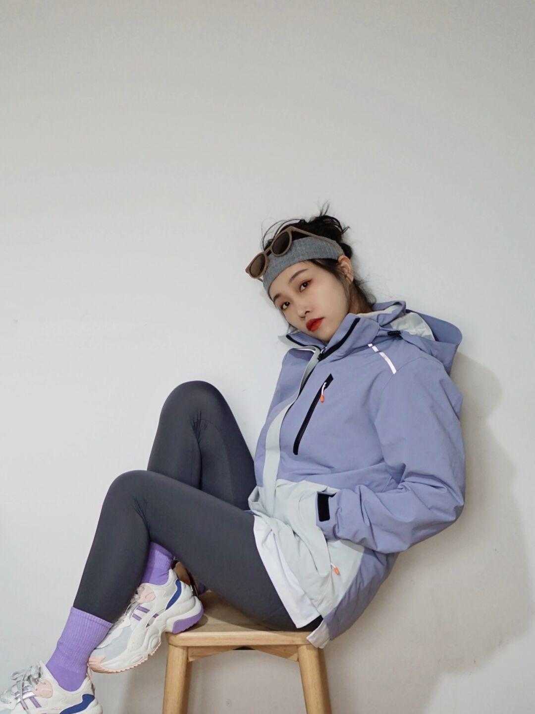 运动裤 冬季来一件冲锋衣,青春活力美感十足,就不要再犹豫不决了