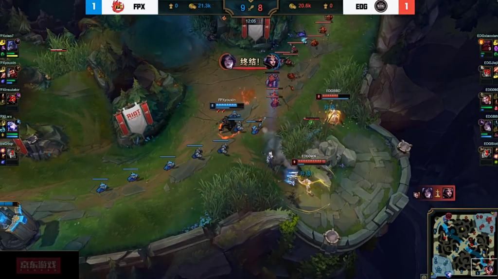 FPX|LOL：FPX战胜EDG刺客妖姬发挥惊艳，地下室第一中单倒了！