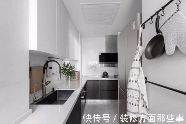 二居室|89平现代风二居室,整个空间充满时尚清新气质