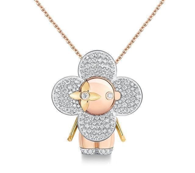 vivi&路易斯威登,吉祥物变吊坠胸针!