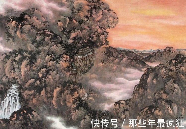 山水画坛#当代山水画坛一位惊人的“隐士”,身处京华,大隐于市