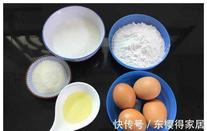 糯米粉新吃法,加4个鸡蛋,简单一做,外酥里糯,蓬松暄软超好吃