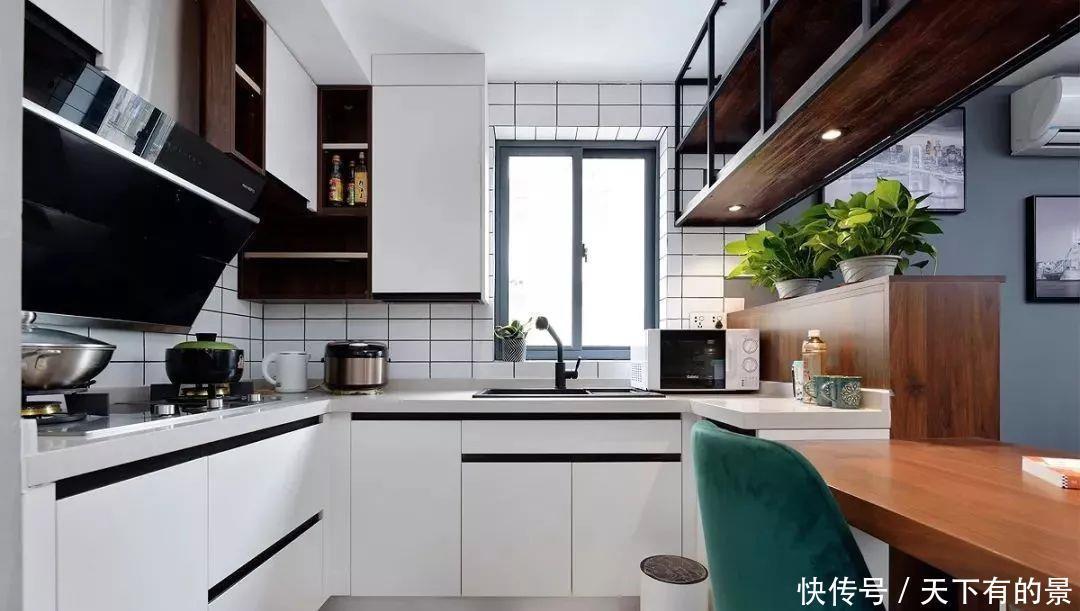 烤箱|厨房太小不够用?橱柜照着这样装,收纳功能翻倍!太实用了