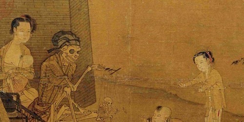 题词&都说宋朝这幅“鬼画”看不懂,放大5倍看画上题词,含义一目了然