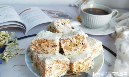 有福|网红雪花酥吃过吗?没吃过有福了,在家学会也能做好看还好吃!