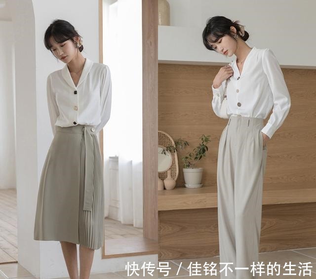 搭配 穿白衬衫,选对下装是关键!学学这些搭配思路,穿出优雅好气质!