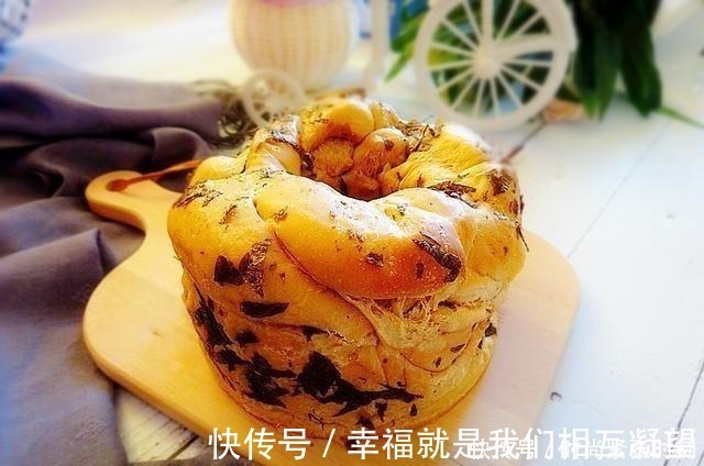 海苔|这是我吃过的最好吃的面包，没有之一，不用造型，做法真简单！