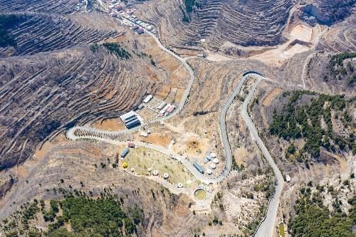 探寻大山深处的济南金刚纂村，盘山公路蜿蜒曲折，村里有两棵古树