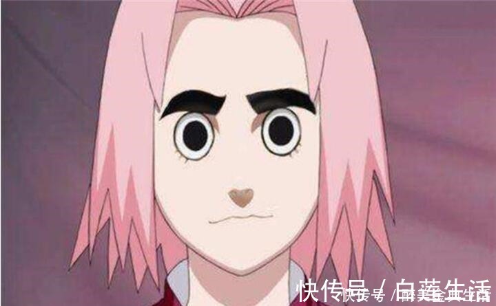 小樱|火影一张图毁掉一个女忍者，小樱整容失败，雏田长到200斤