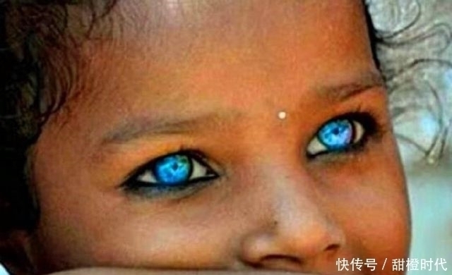 黄一蓝|世界上“最美”的9双眼睛,胜过一切美瞳,最后一个宛如天使!