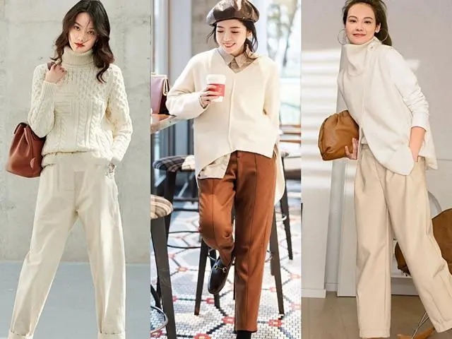 大衣 冬天穿搭想要显白又高级,尝试这几个颜色的搭配