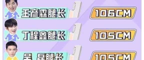 《快本》4位男星現(xiàn)場量腿長,吳磊熊梓淇沒啥,丁程鑫比例讓我愛了