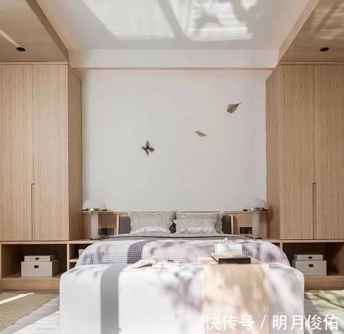 秀巢网|六种收纳型床头背景墙,连床头柜都可以省掉了