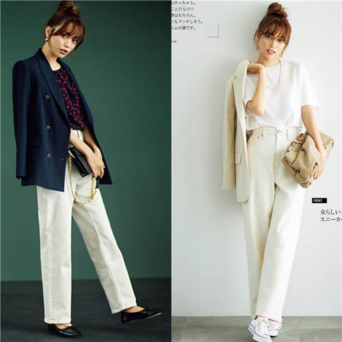 越讲究的女人越喜欢白色,今年的“豆腐白”穿搭,衬肤显白又高级