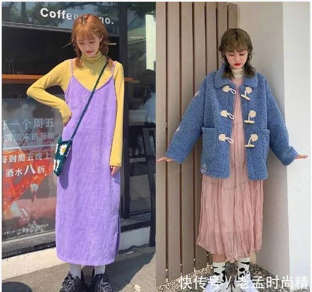 好看|个子不高也能穿出好看造型, 12套女生彩色秋冬穿搭