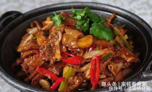 美食推荐腊肉炒芦笋,泡椒炒鸡胗,麻辣牛杂香锅,孜然烧烤土豆