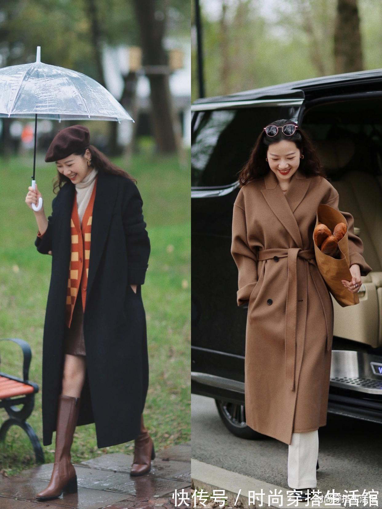 tips|忽冷忽热的尴尬季节,大衣怎么穿不显老气?这4个搭配细节要注意