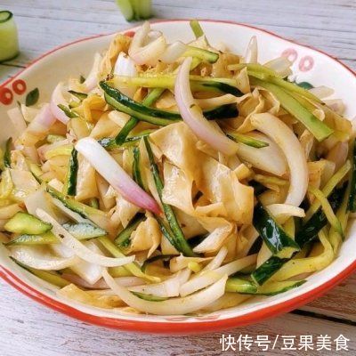 杀菌|减肥也能吃洋葱拌豆皮，不信？看这里