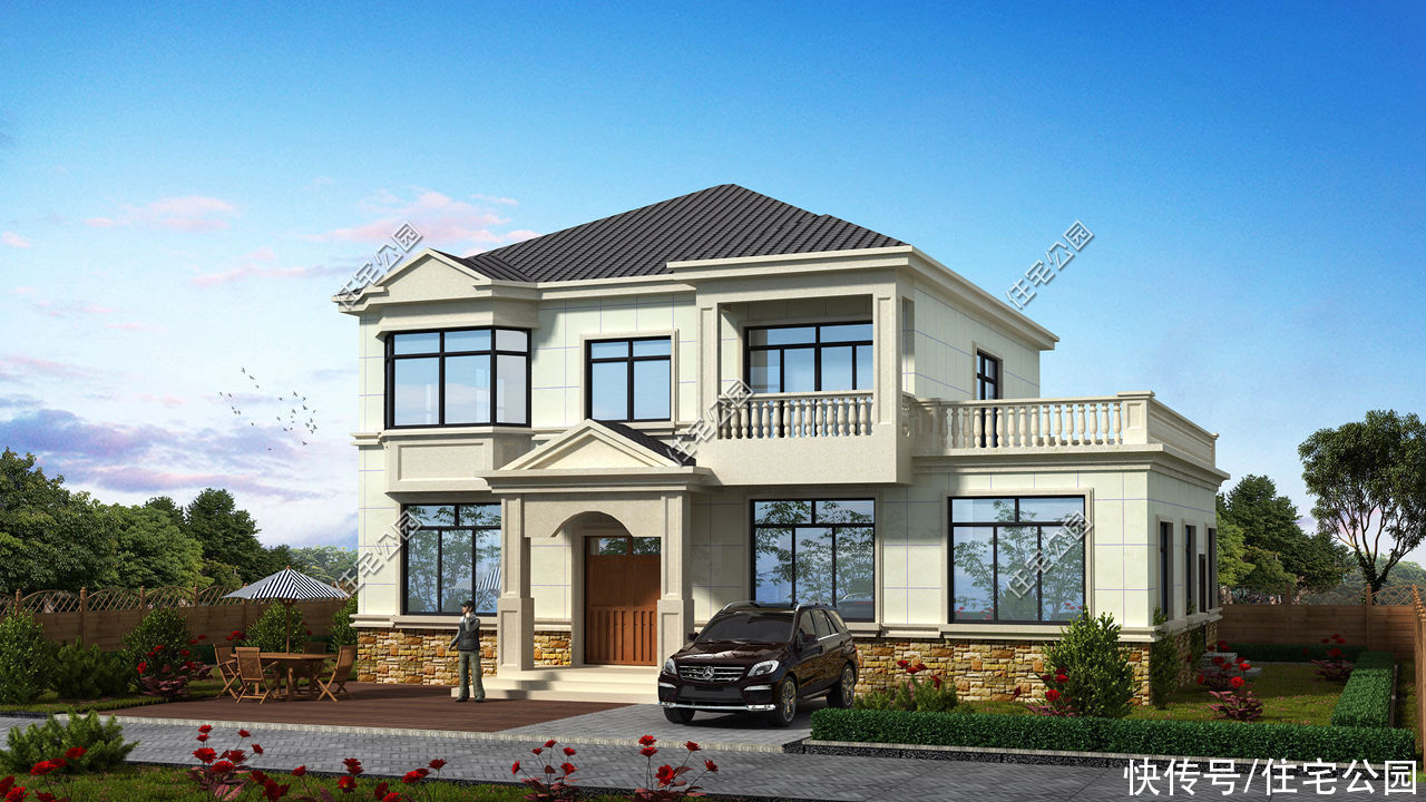 别墅|10套带柴火灶的农村别墅，颜值一套比一套高，总有一套适合你