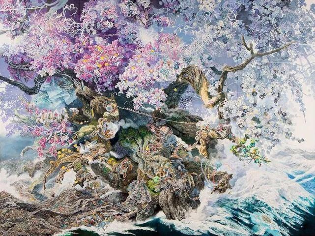 东京艺术大学|一幅画画了3年,细到要用放大镜,他把钢笔画玩到了极致