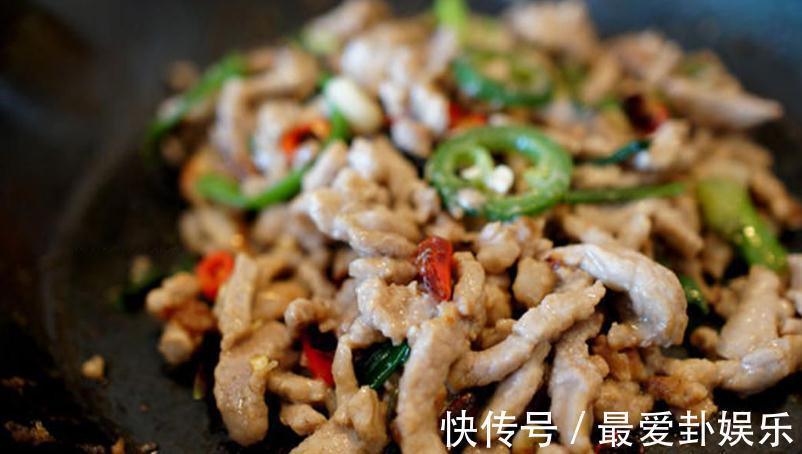 炒猪瘦肉,腌制时不要放料酒,牢记一个技巧,瘦肉不腥香味浓