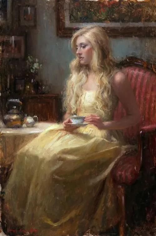 布莱斯卡梅伦利斯顿|他用恣意潇洒的笔触,画出女子最细腻的美感