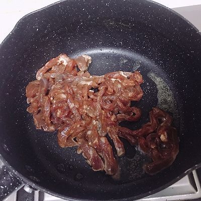 香菜炒牛肉