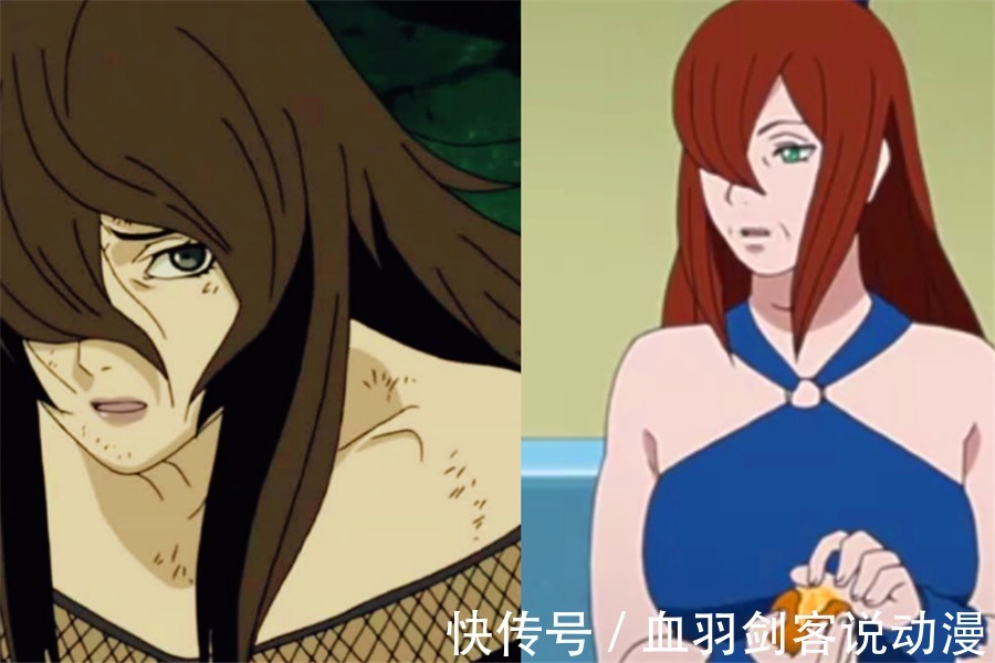 红豆|火影中女忍者的颜值变化:雏田从小可爱,照美冥红豆中年发福