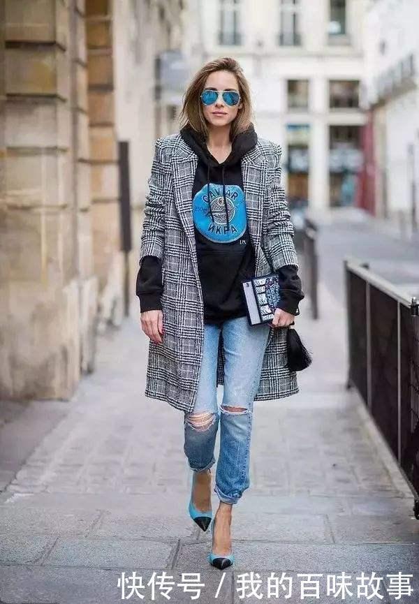 今年流行新穿法—卫衣叠穿外套，时髦酷炫，咋配都好看
