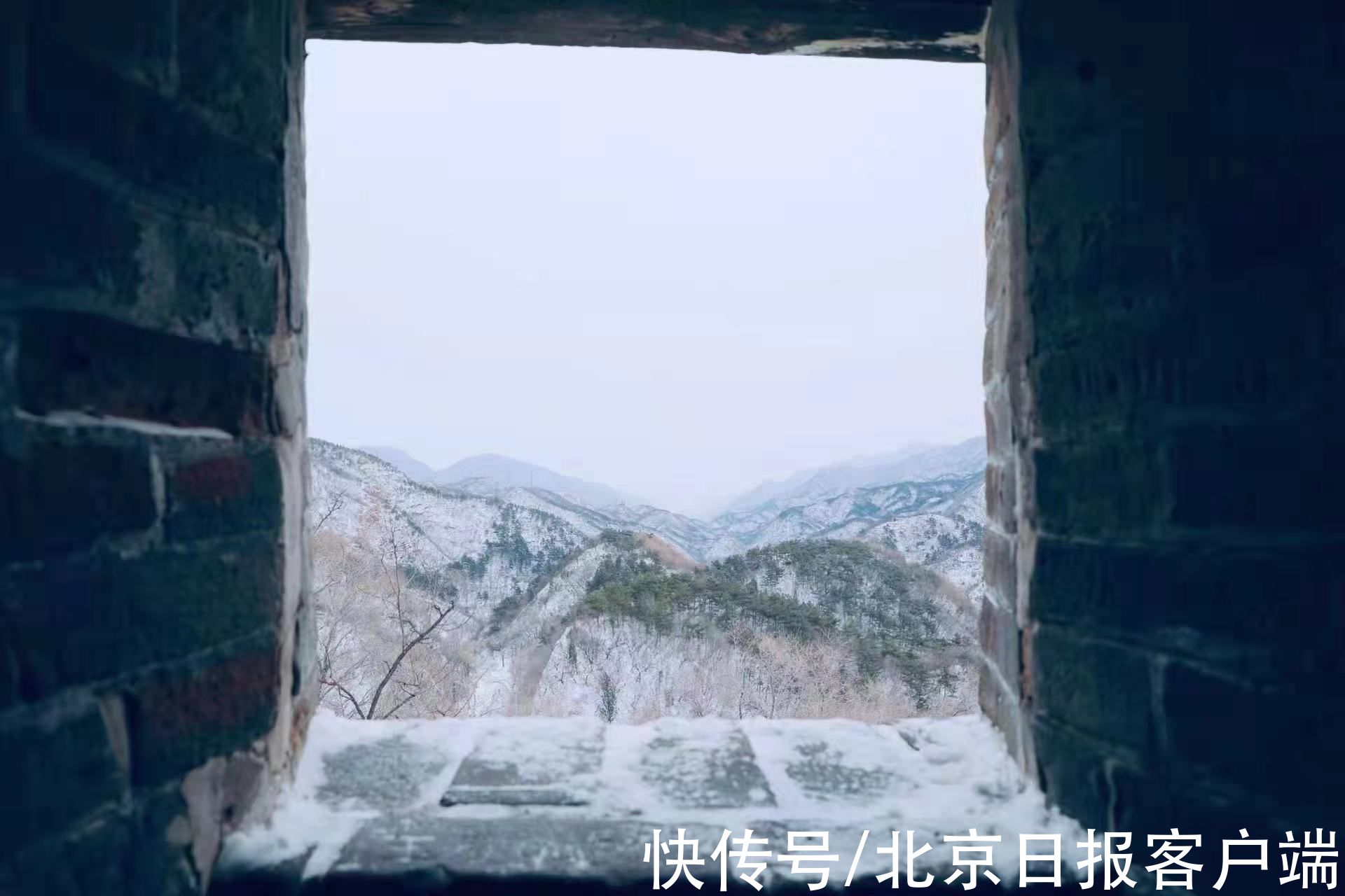 卧雪|巨龙卧雪！雪中长城如丹青水墨