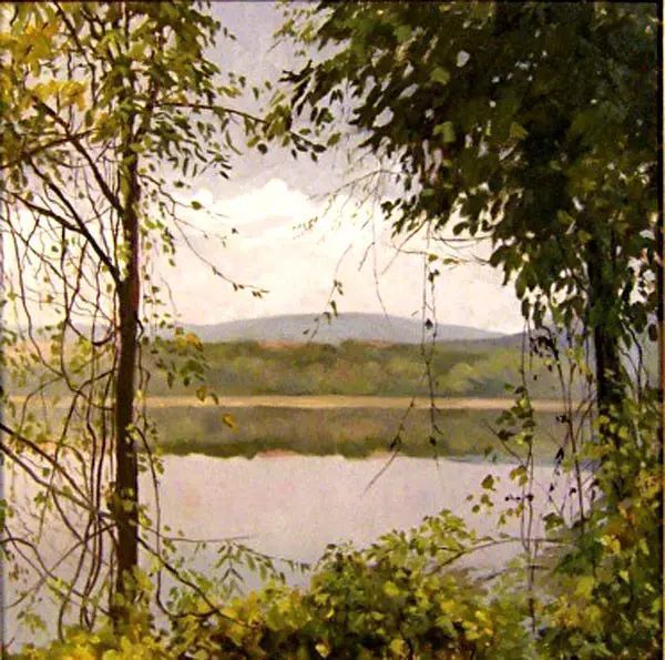 油画#加拿大画家Lili Anne Laurin的风景油画,在形色光影中倾洒出绝美风景