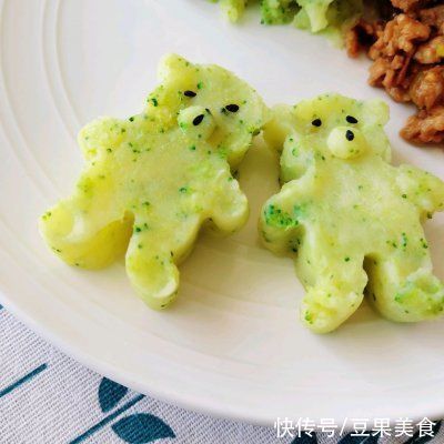 膳食纖維|#助力高考營養餐#肉末西蘭花土豆泥