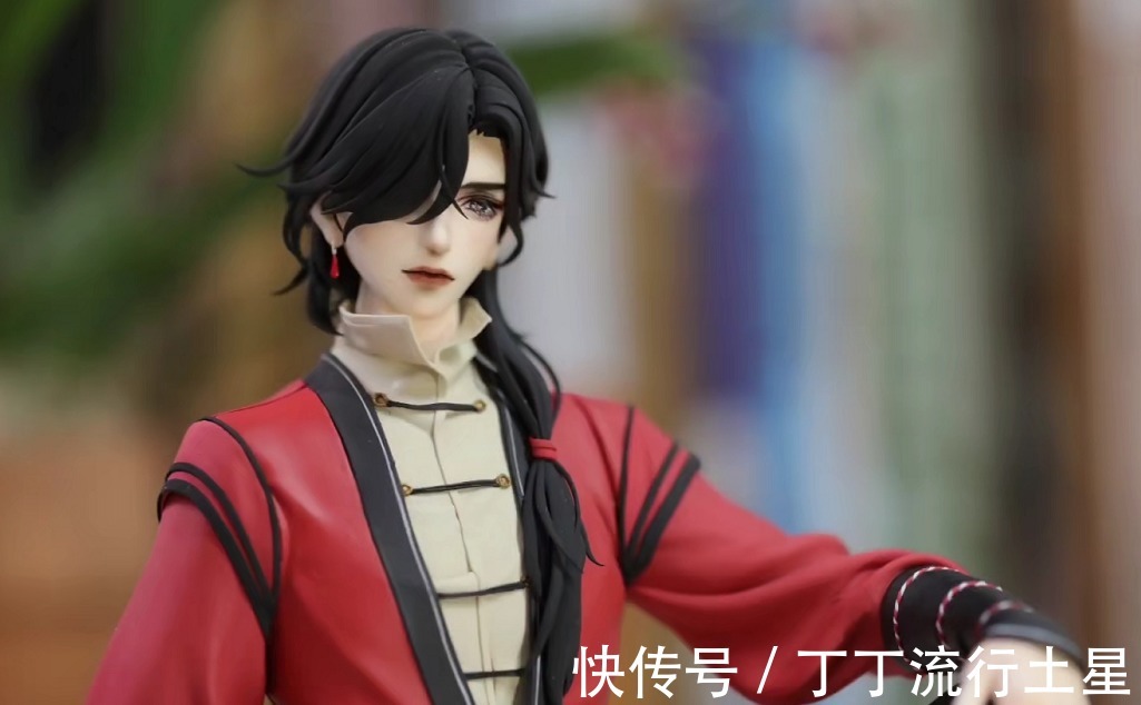 魔尊要抱抱|大佬用“泥巴”捏出漫画版花城,手艺分女娲娘娘一半可好