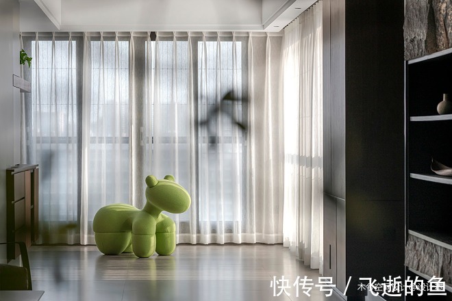 静谧|200㎡简约大平层，灰木之间，质朴自然！