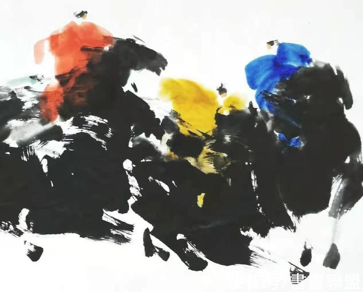 险峰@唯言险峰画马好 踏遍关东尽带风——马险峰画马作品探究