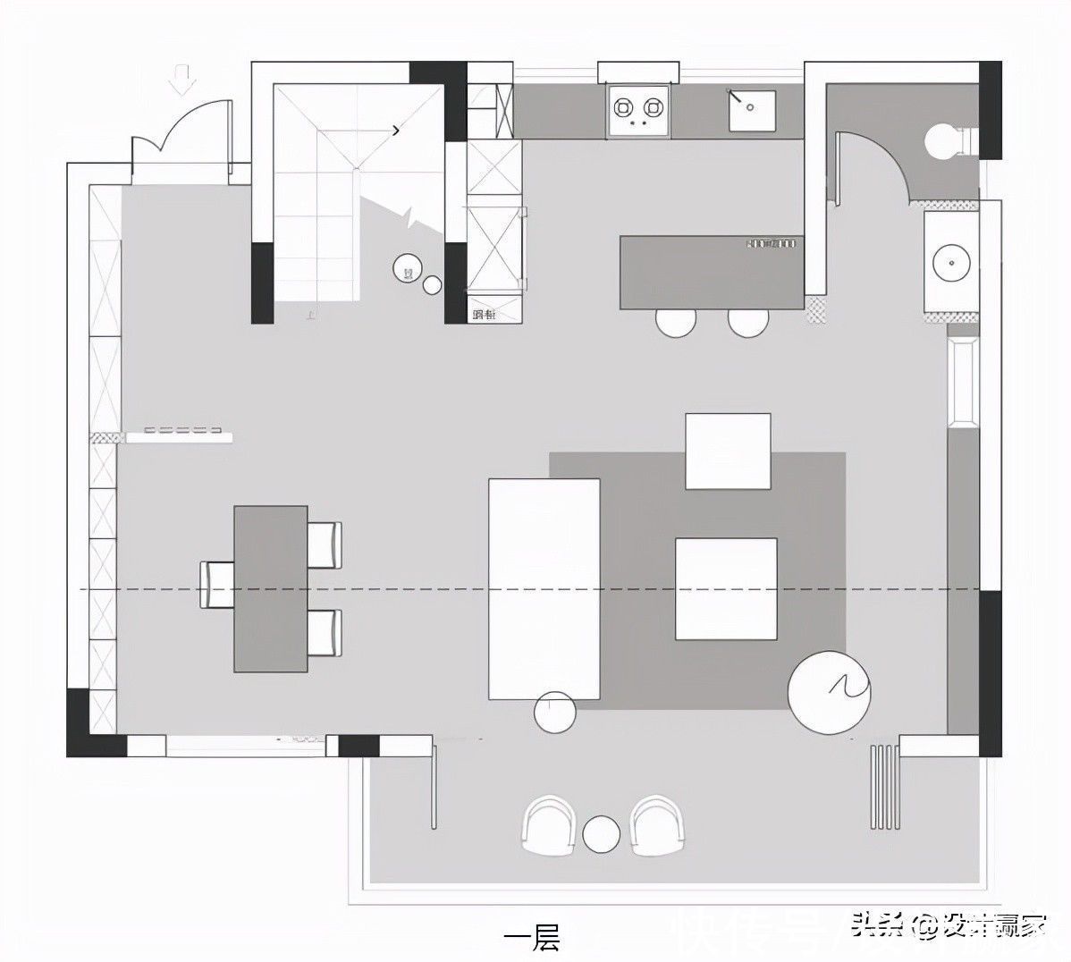 楼梯|200㎡现代风别墅,简约中体现出美感与质感,不愧是企业高管的家