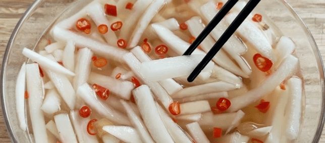 这份萝卜嘎嘣脆,和粥?是绝配!? ?