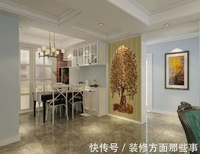 空间|130平美式复古和法式情怀让空间充满浪漫优雅的氛围