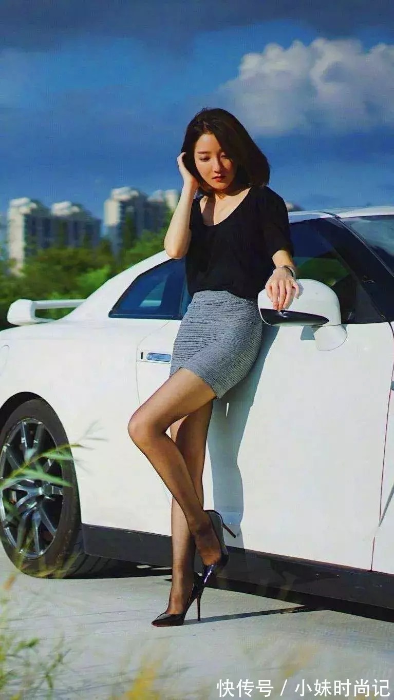 下半身|美女搭配高跟鞋,穿出清新雅致女人味