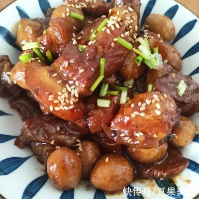 鹌鹑蛋|懒人超简单高压锅版红烧肉鹌鹑蛋