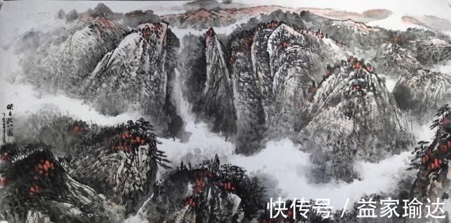 中国书画&周才义:中国画雄俊气势源于画中的“生活气息”