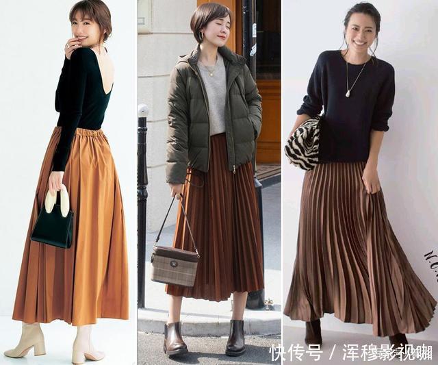 真正会穿衣的女人，冬天更爱穿暖色，这些实用搭配示范值得收藏