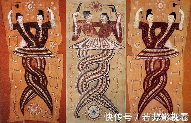 兄妹!在很多古画中,伏羲和女娲兄妹竟在交尾,原来蕴含深刻哲理