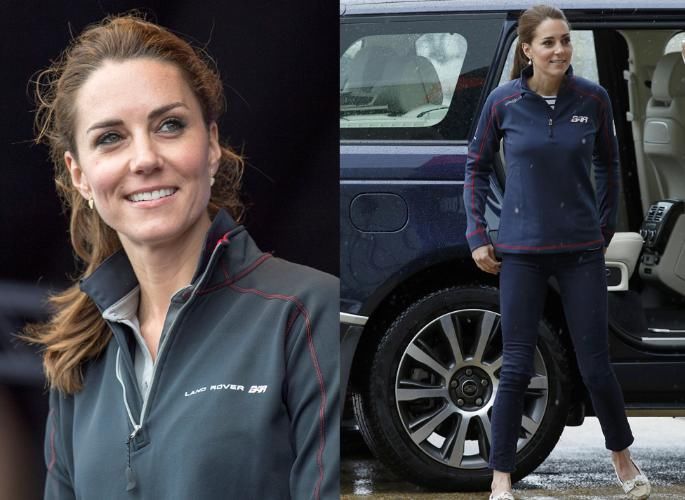  搭配|凯特王妃一点不娇贵，穿朴实休闲装出镜，优越曲线真给造型加分